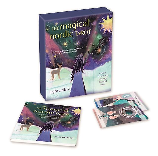 The Magical Nordic Tarot by Jayne Wallace Multiplecomponent retail product parts enclosed Book