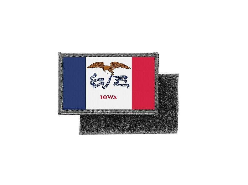 Patch ecusson prints flag badge usa U.S. united iowa