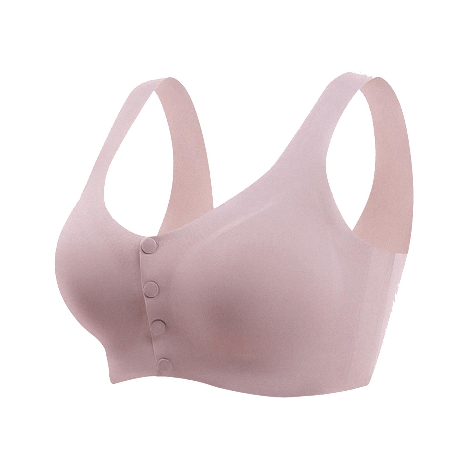 Women's Maternity Nursing Bra Full Light Thin Cup Breathable Gathering Bra Design Both For Pregnant And Nursing