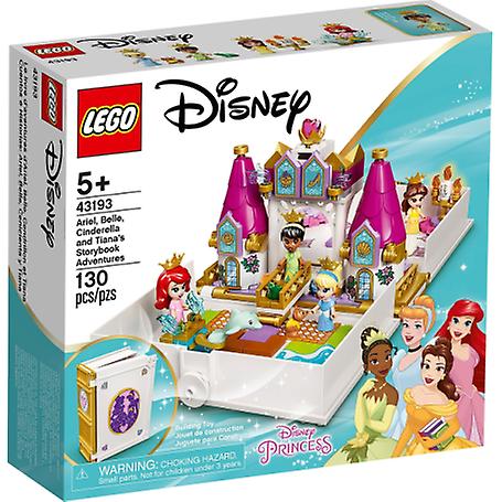 LEGO 43193 Ariel, Belle, Cinderella and Tiana's Storybook Adventures