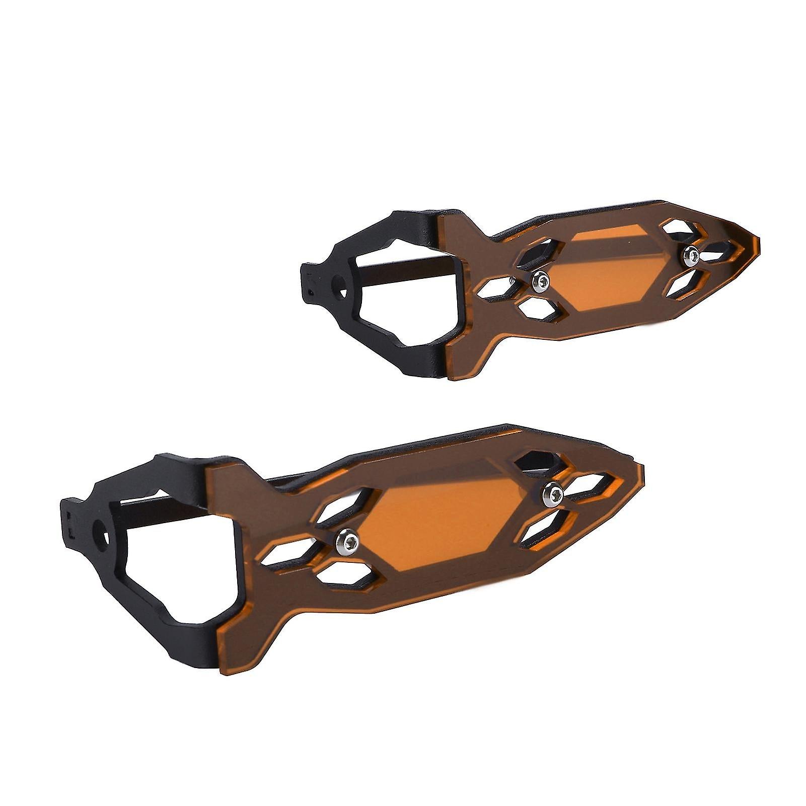 2 Pcs Motorcycle Turn Signal Lamp Protector Motorcycle Refitting Replacement For R1200gs R1250gs Advorange Front