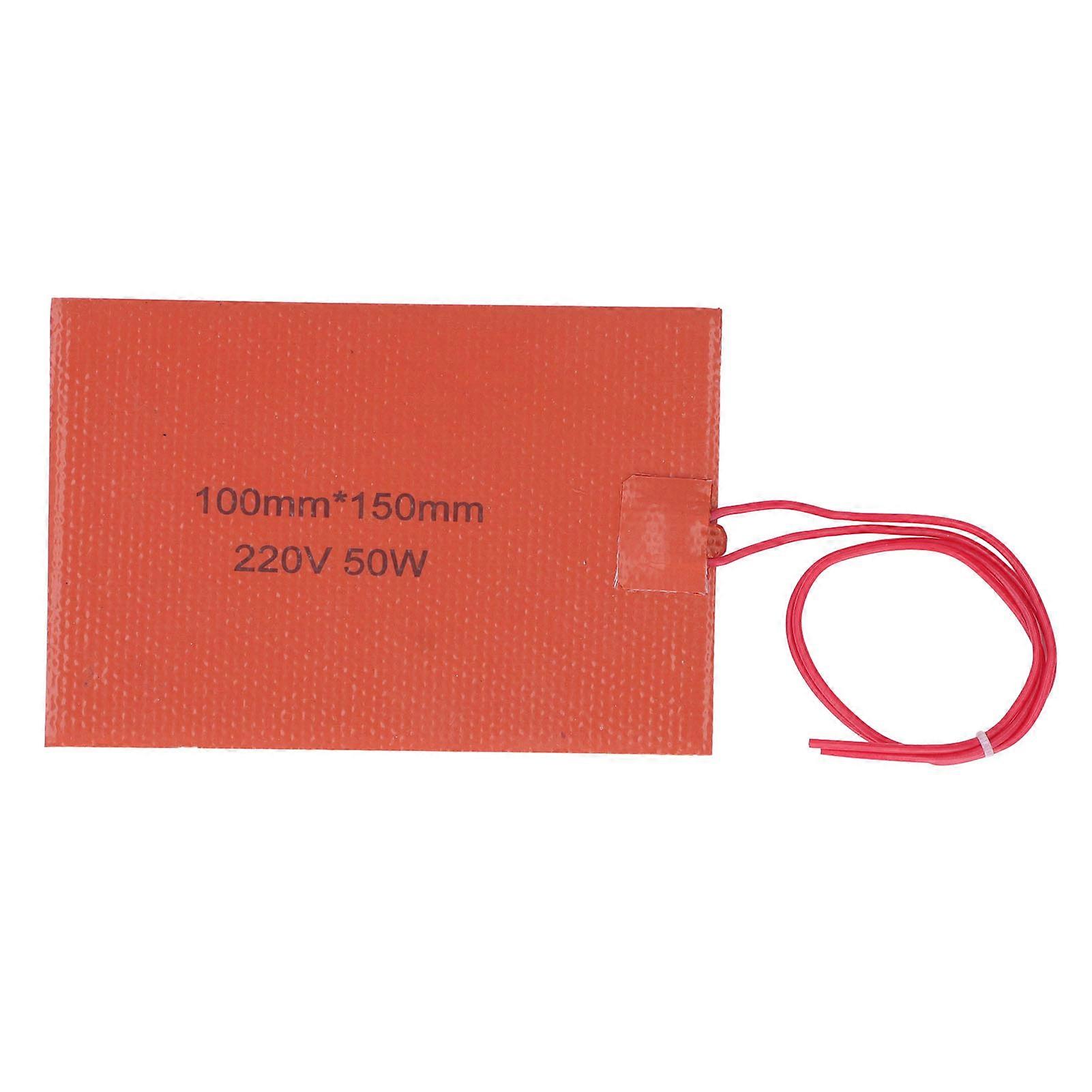 Chauffe-fût en silicone isolant à chauffage rapide pour équipement industriel 220 V 50 W