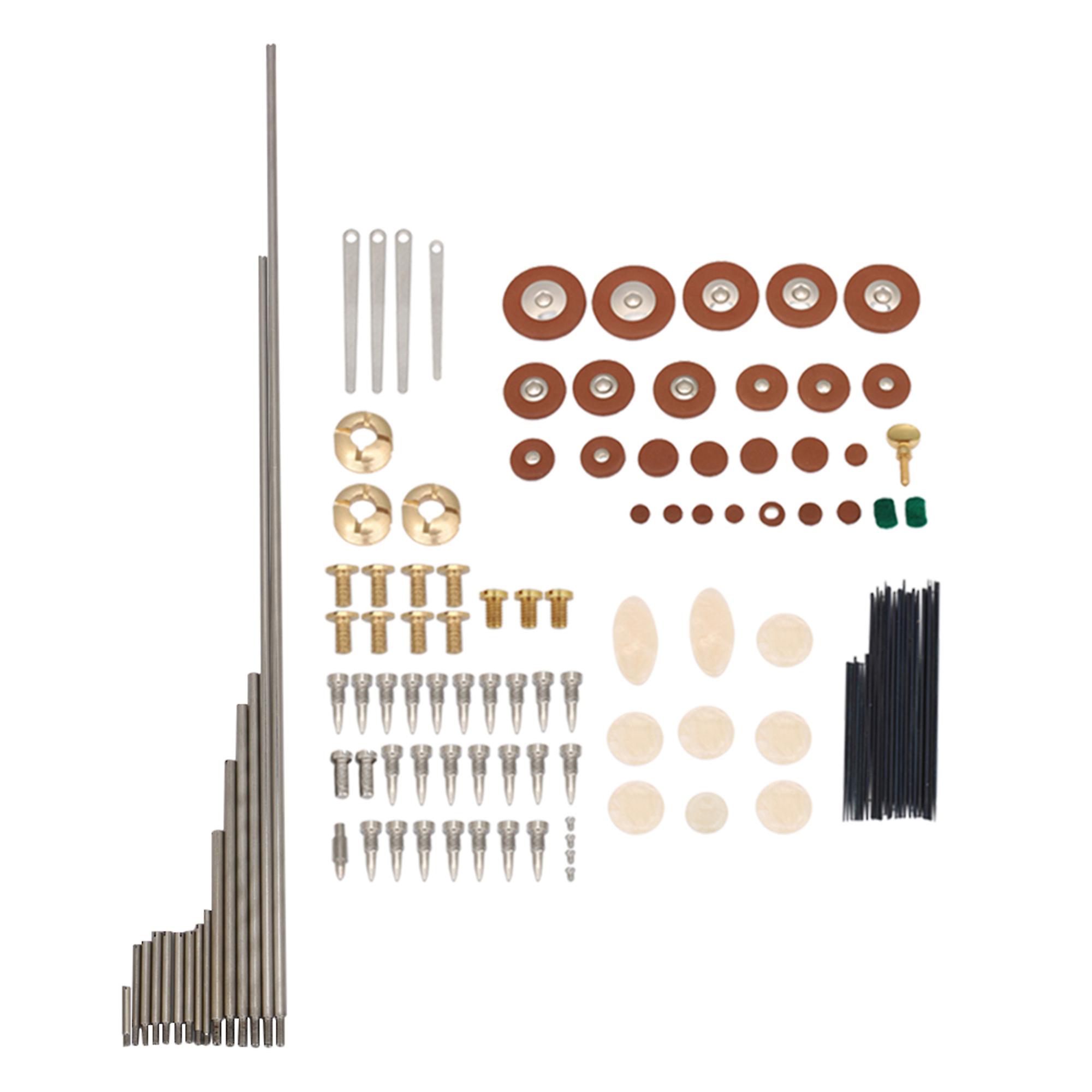 Tenor Saxophone Repair Kit Sax Pads & Screws & Rollers