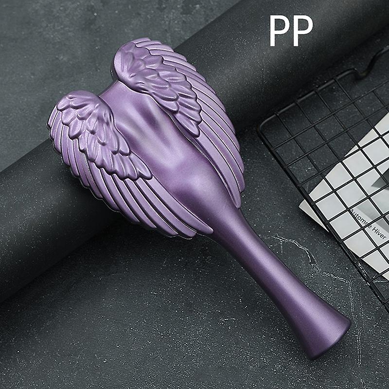 1 adet Mini Dolaşıklık Saç Fırçası Kolu Sihirli Anti-statik Arapsaçı Melek Saç Fırçası