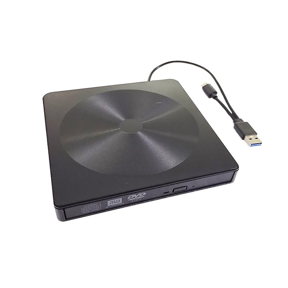 USB 3.0 Type-C External DVD VCD Burner Player Optical Drive for Windows MacOS PC