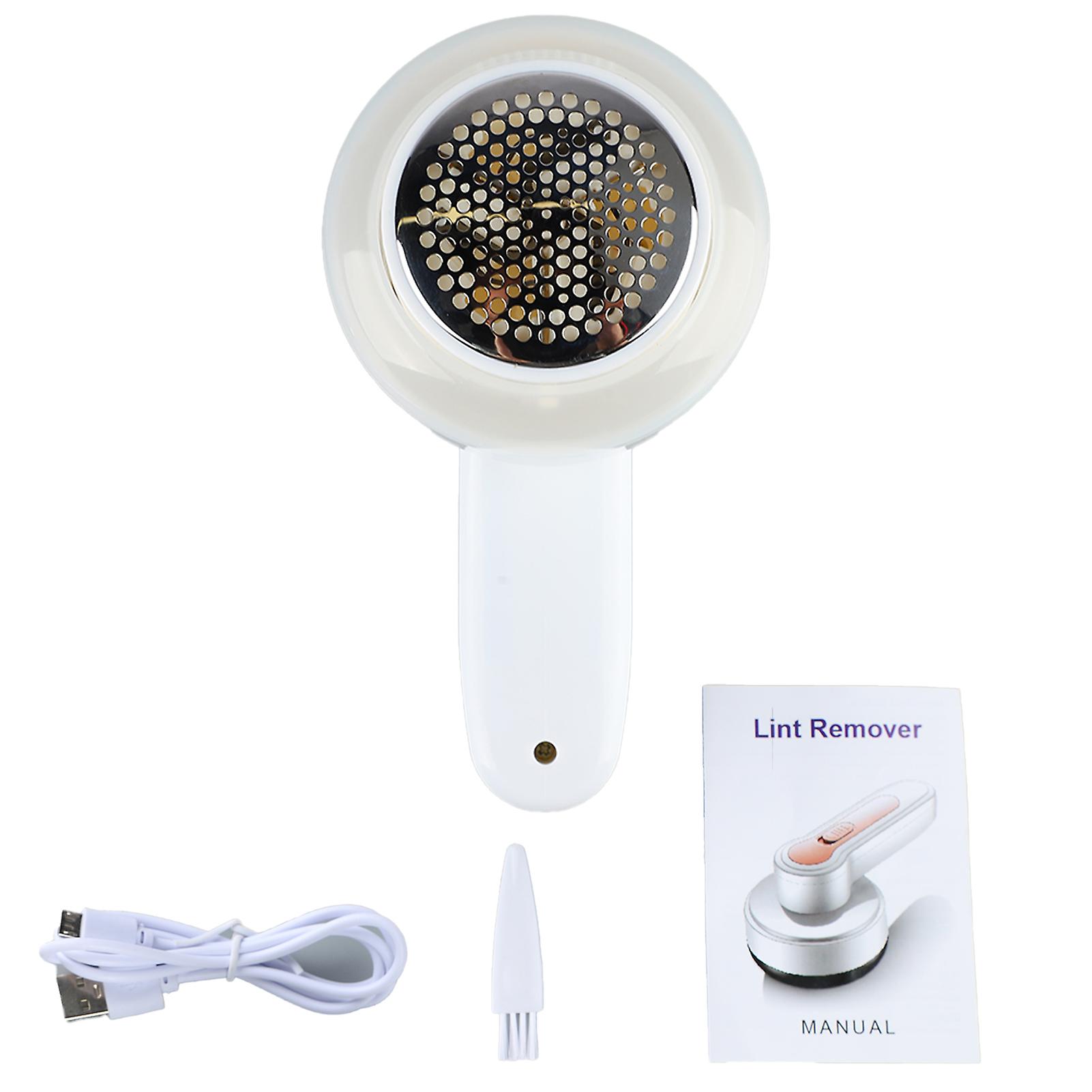 USB Rechargeable Lint Remover Fabric Trimmer, Removes Fuzz and Fluff from Sofas, Clothes and Furniture