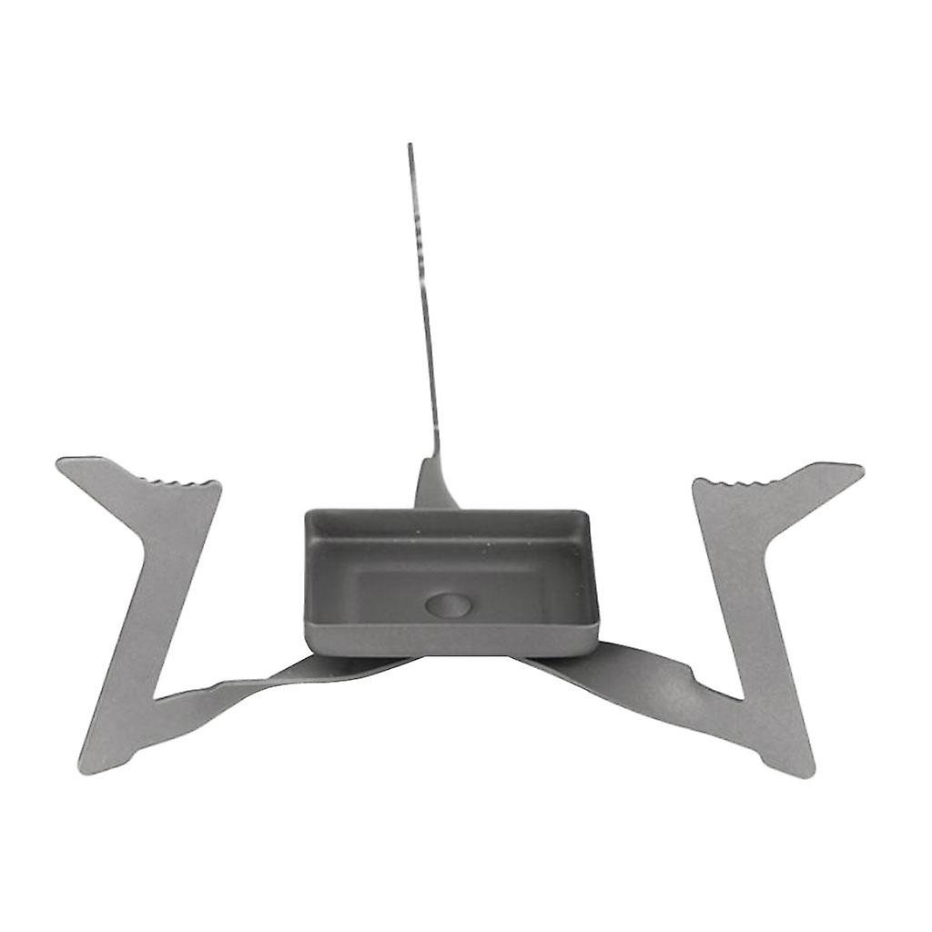 Mini Folding Titanium Triangle Camping Solid Alcohol   Burner Outdoors