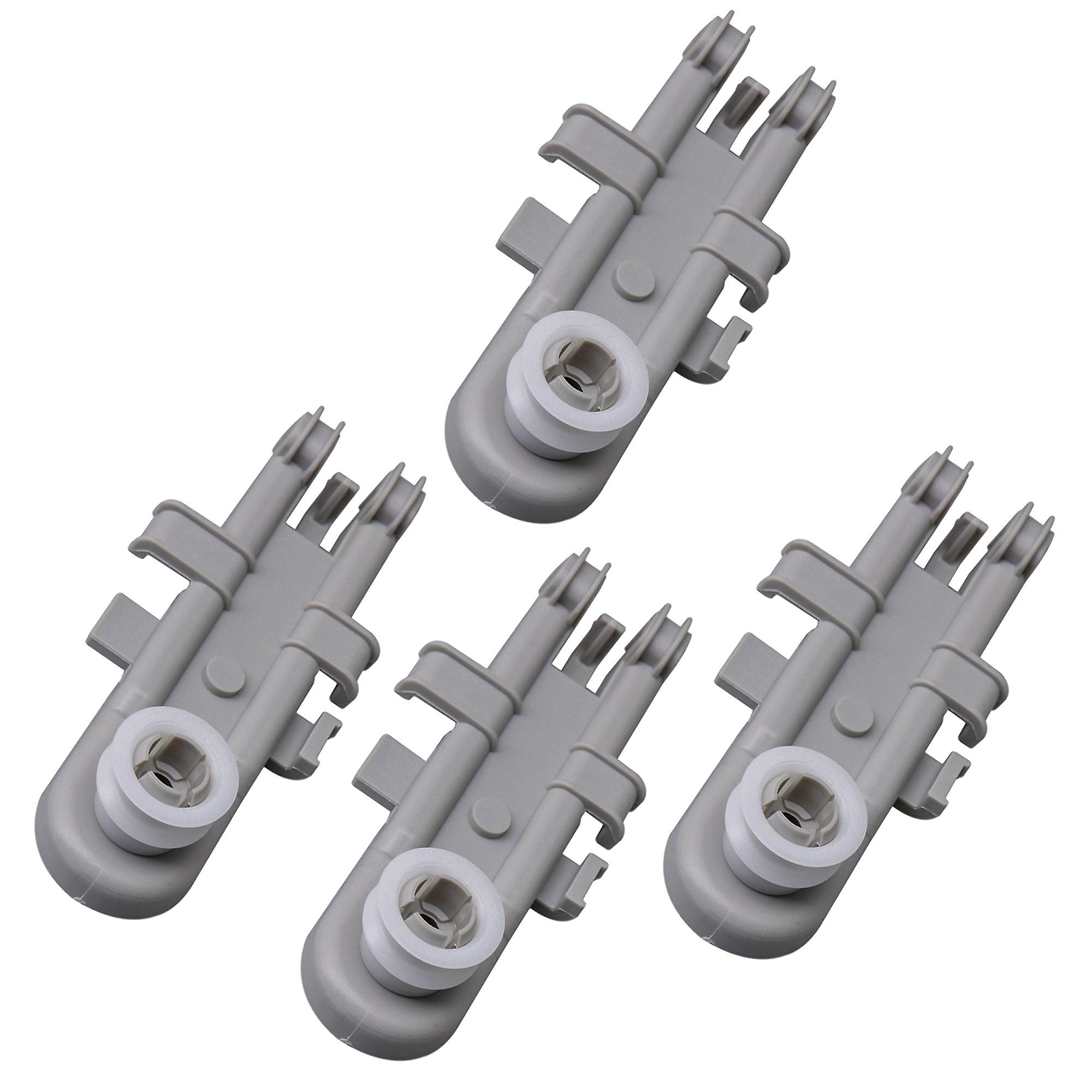 4Pcs Upper Dishrack Wheels 8268785 Replacement for KitchenAid Dishwasher