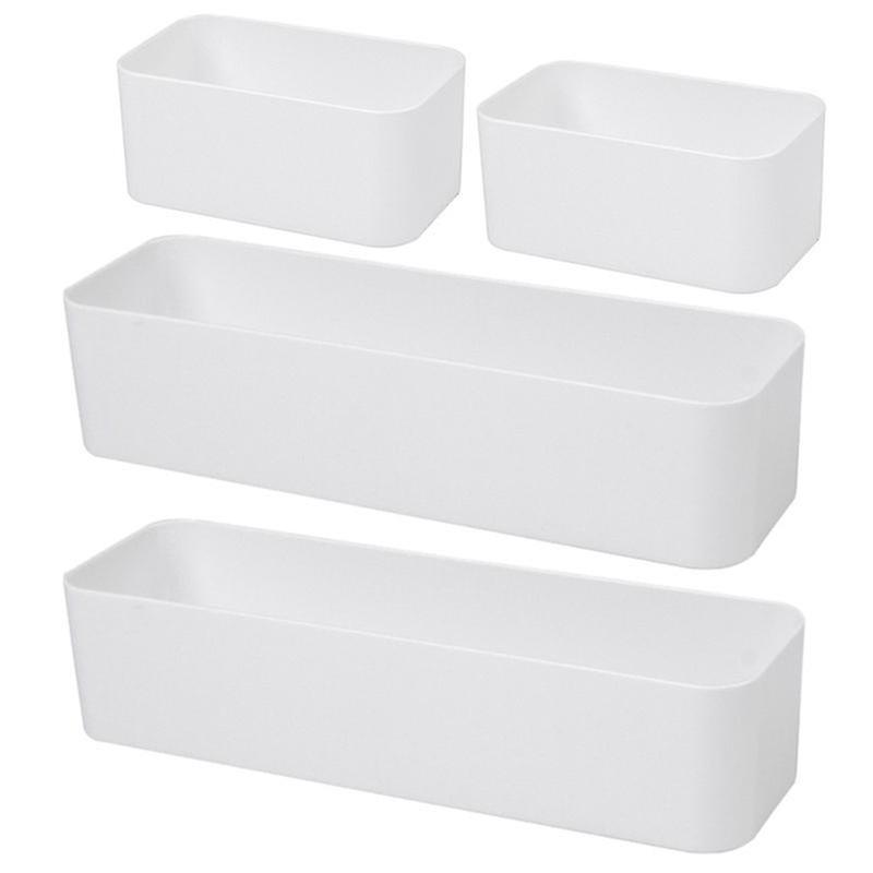 4pcs Wall-mounted Storage Box