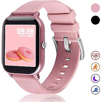 Smartwatch For Women 1.4 "full Touchscreen, S3 Fitness Wristwatch With Pulse / Heart Rate Monitor (s