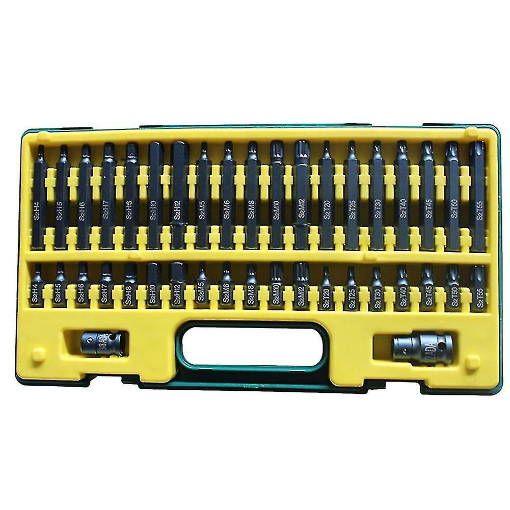 Cordless Screwdriver Handle - Adjustable Sleeve with 36 Screwdriver Bits
