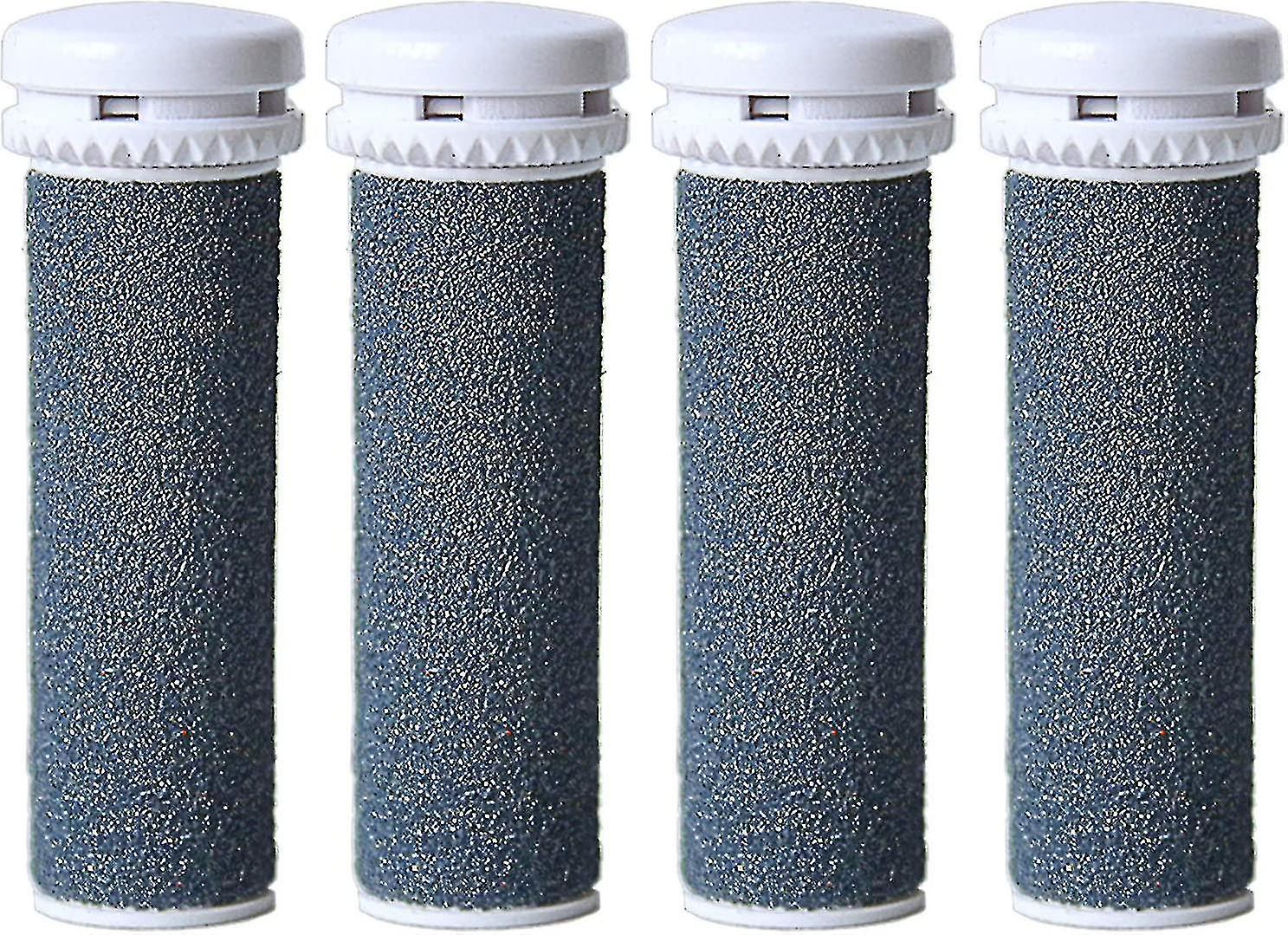 [4 Pack] Extra Coarse Replacement Rollers Compatible For Emjoi Micro Pedi Replacement Rollers
