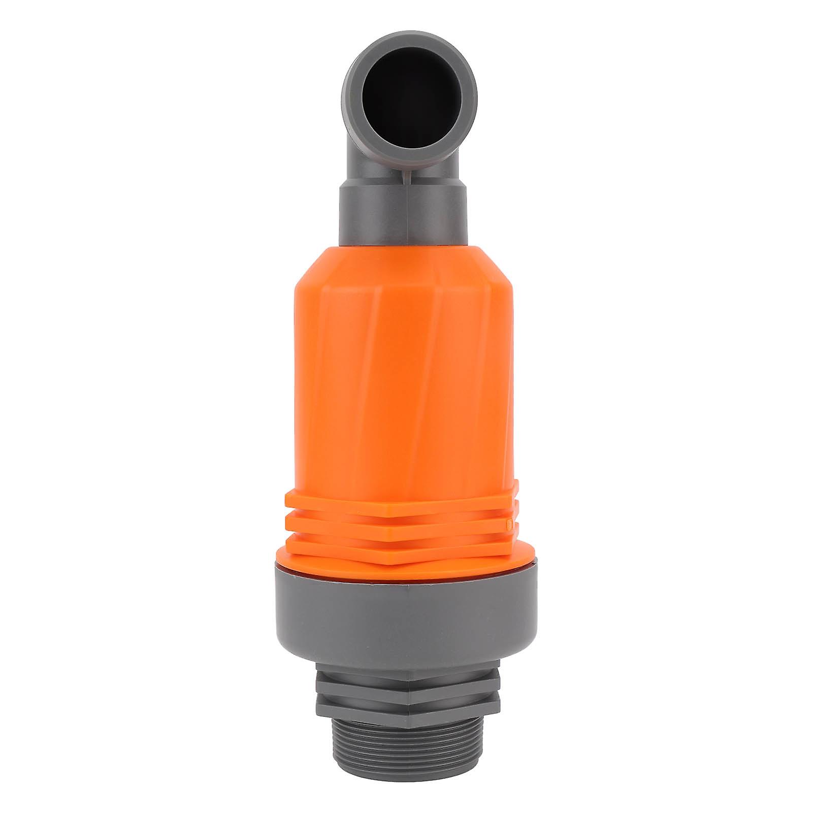 G2 Automatic Air Intake Exhaust Valve Plastic Straight Through Pneumatic Valve for Garden Tool Compound Type 6663B PP