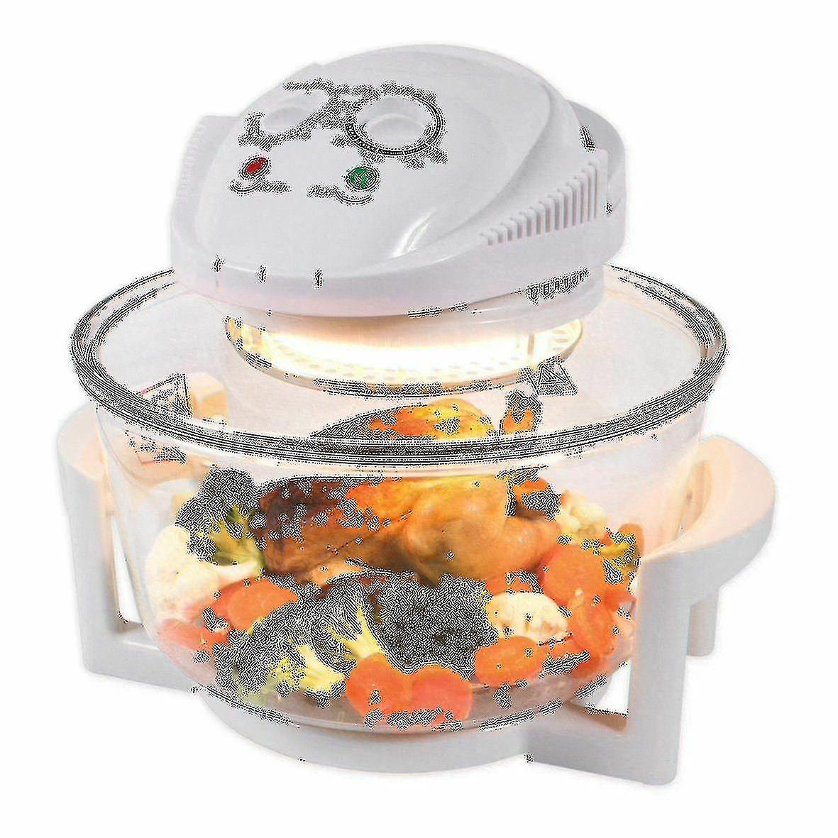 12l 1300w Halogen Oven Convection Cooker Fryer Fast Cooking No Oil