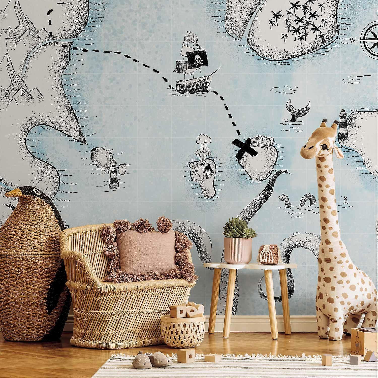 Wall Mural - Treasure Map