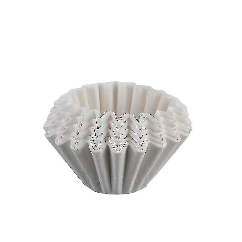Packung mit 50 [weiß] Universal-Filterbeuteln für 10-Tassen-Filterkorb - geschmacksneutral - Papierfilter für Kaffeemaschinen mit Korbfilter-Excellence