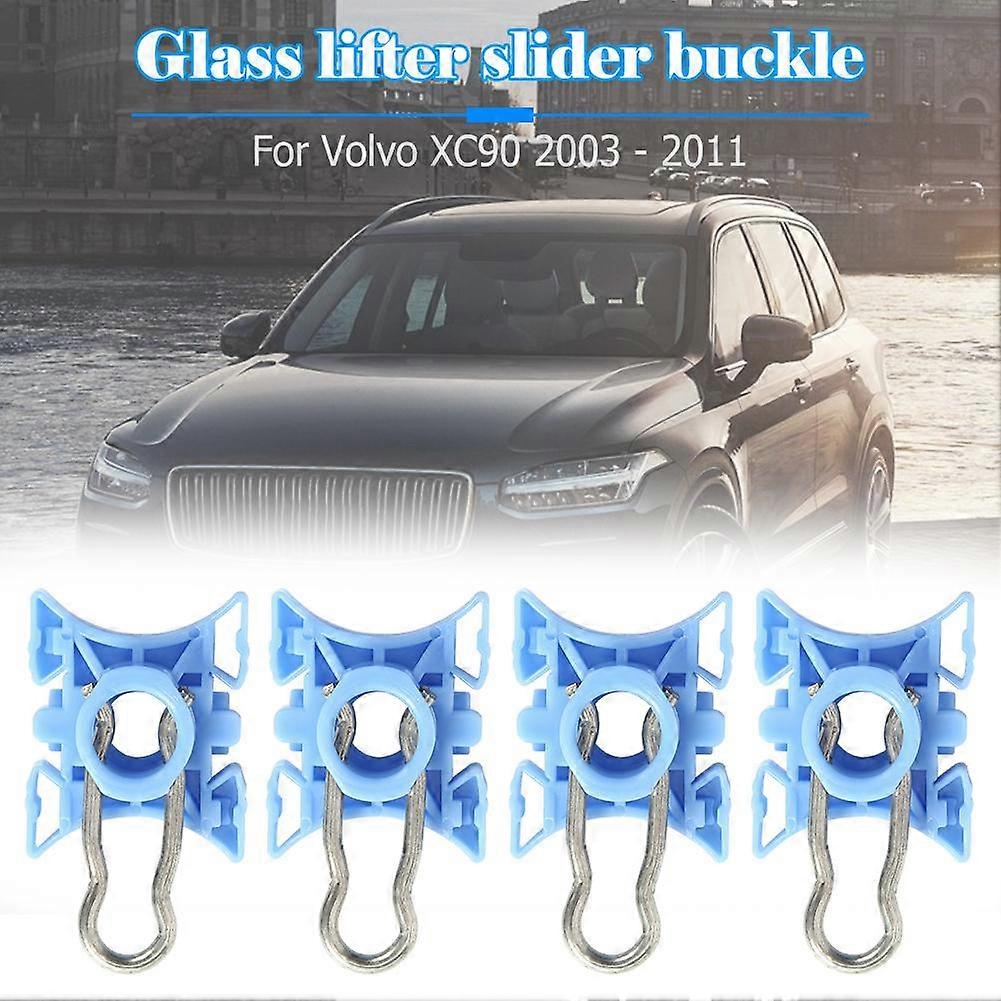 4pcsset Window Regulator Guide Slider Clips Sliding Blocks For Volvo ...