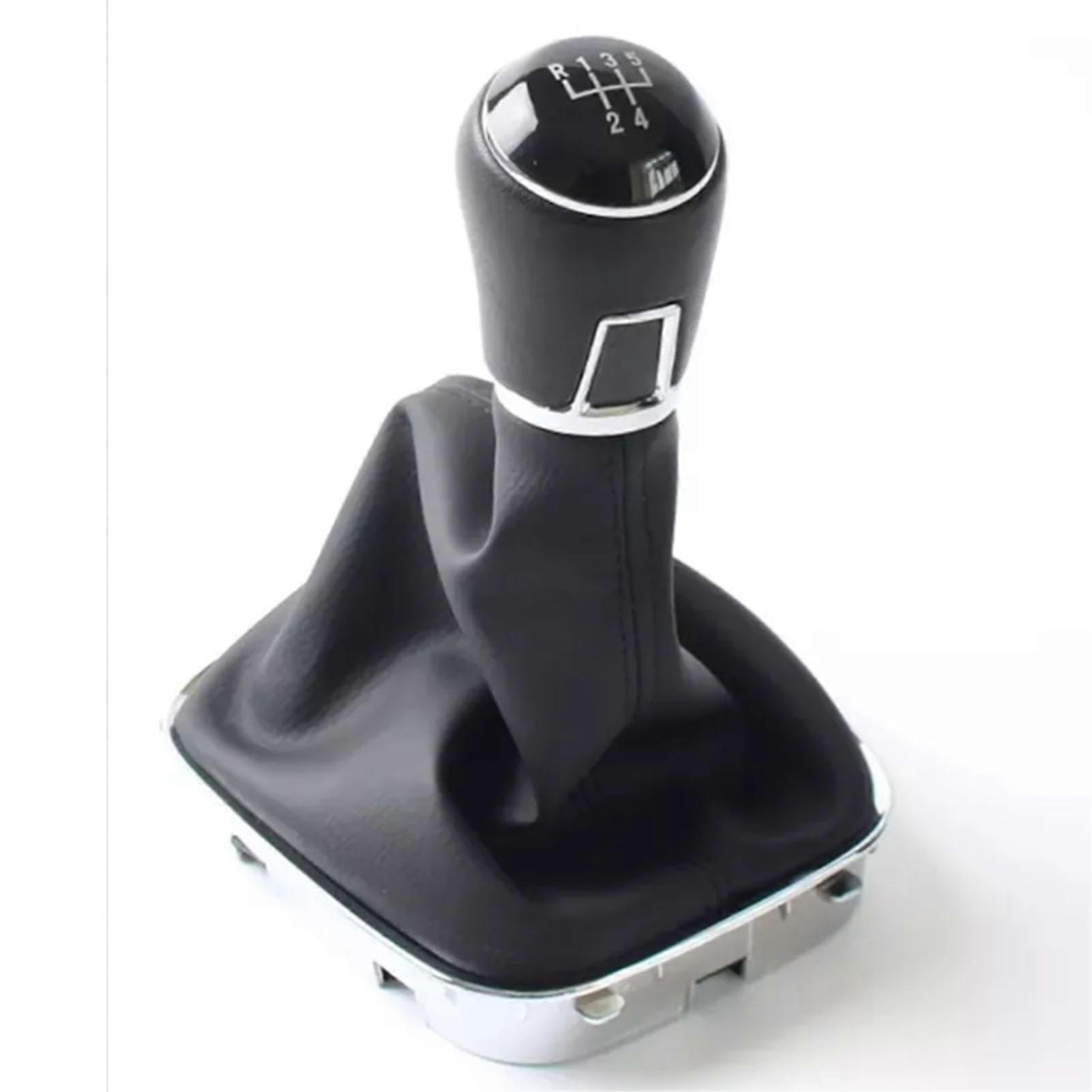 5 Speed Shift Knob Boot Kit Synthetic Leather Waterproof Smooth Surface Manual Gearstick Gaiter