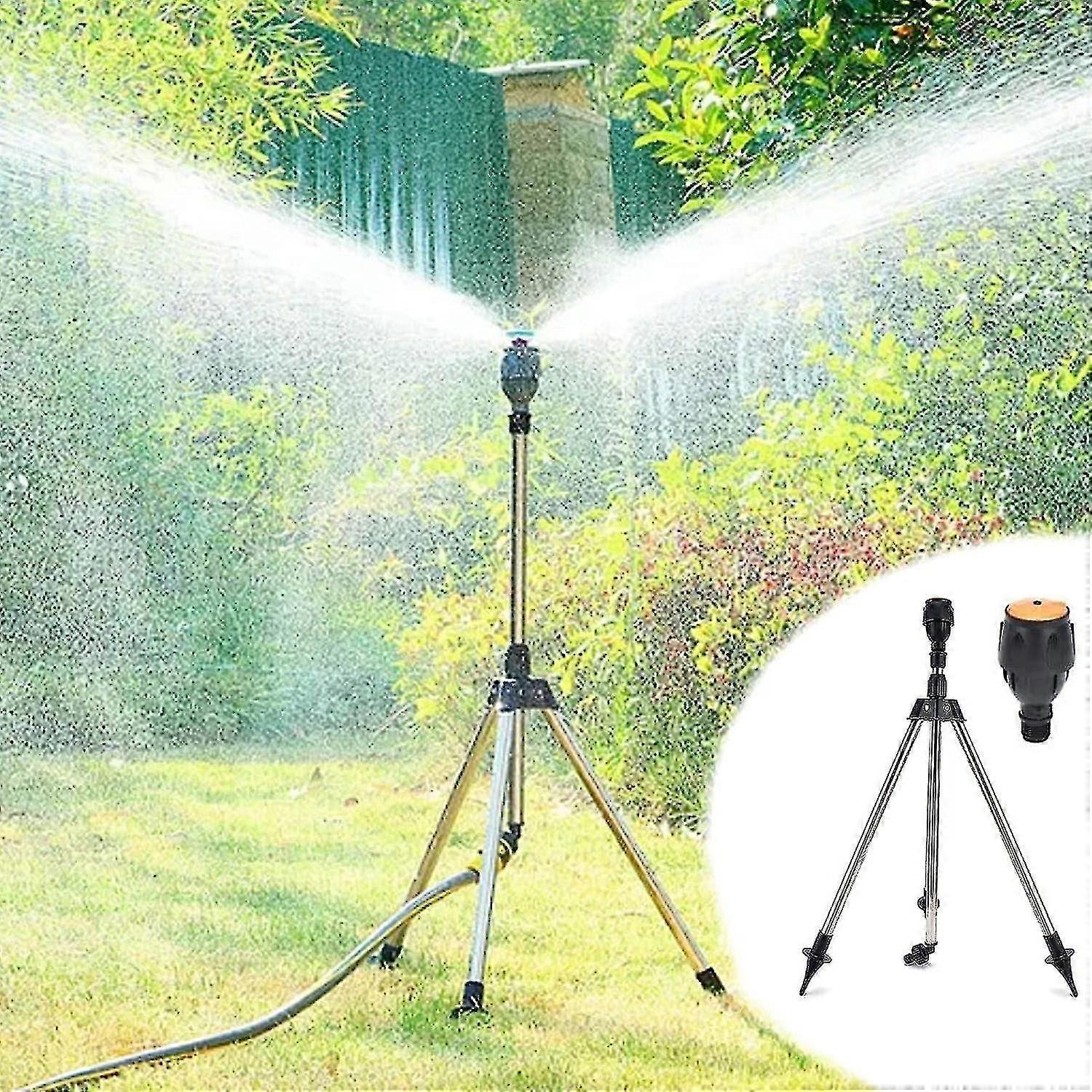 Rotating Tripod Sprinkler 360 Degree Automatic Sprinkler