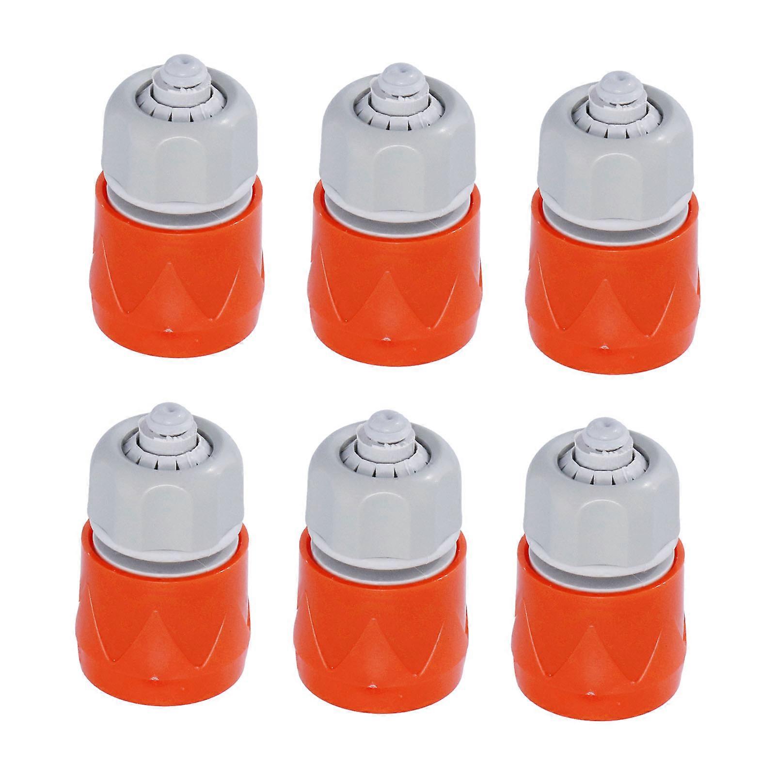 6Pcs Hose Connector Plastic Durable Anti Strong Acid Anti Rust Suction Head Pipe Adapter for Swimming Pool Garden