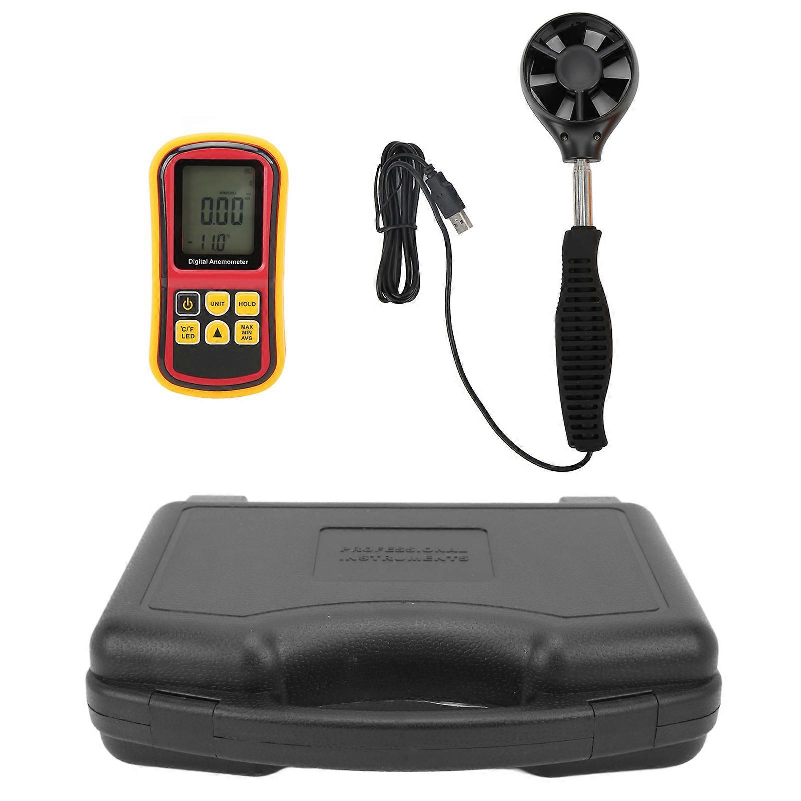 8901+ Anemometer Digital Wind Speed Meter with LCD Screen High Accuracy and Sensitivity for Wind Test YEMAA