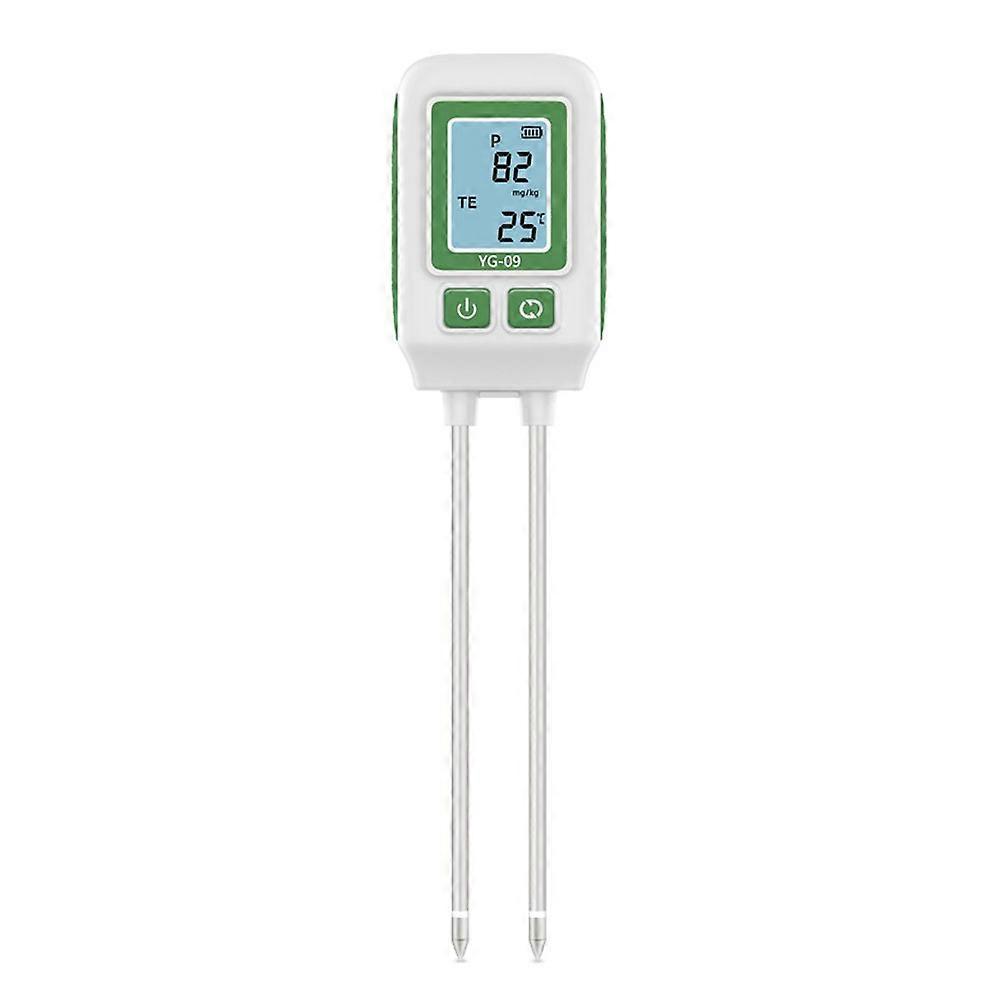 3 in 1 Digital LCD Soil Tester Dual Probe High Precision Soil Nitrogen Potassium Phosphorus Detector Portable for Garden
