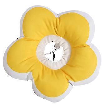 18x18x2cm Yellow Pet Collars & Harnesses Recovery Collar Pet Elizabethan Collar Recovery Surgery Wou
