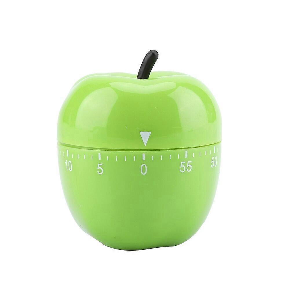 Kitchen Mechanical Timer Manual Vegetables Shape Counters for Home Cooking Timing Tool Green