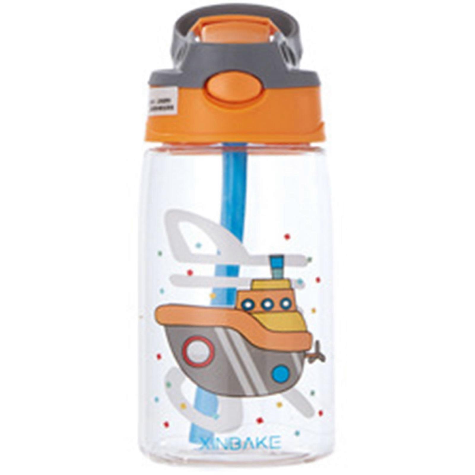 Kids Cartoon Water Bottle Built in Carrying Loops Bottle for Women Teen Girls