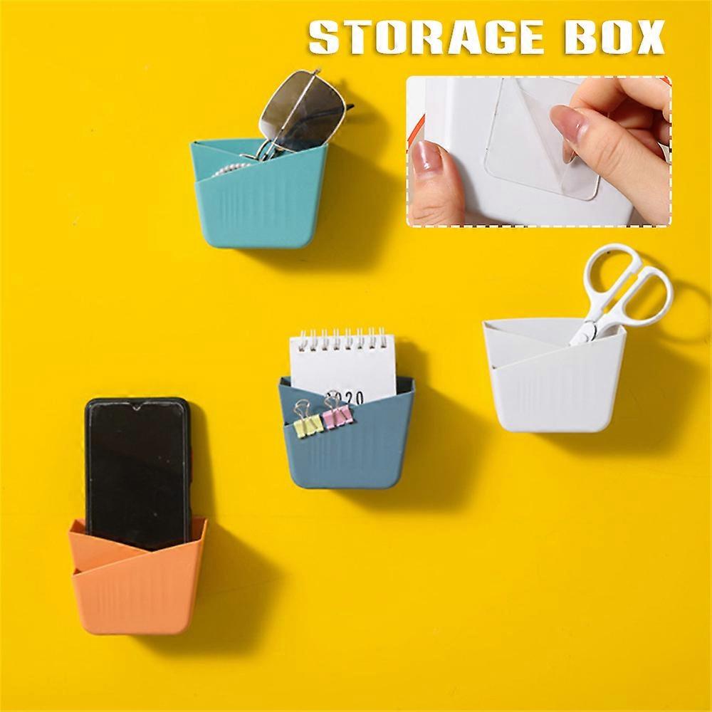 Wall-mounted Wall Storage Box Free Punching Rack Bathroom Wall Shelf