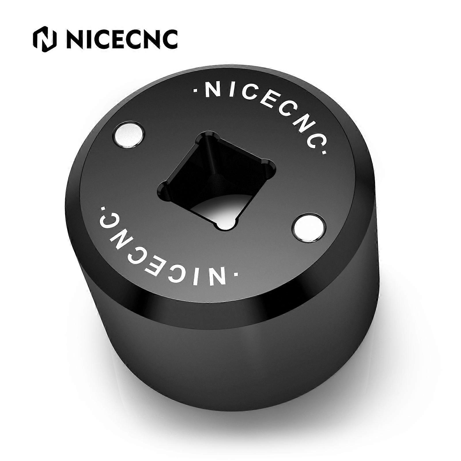 Redkid Outil de capuchon de fourche UTV Couvercle d’amortisseur avant avec ajusteur DSC pour Can Am