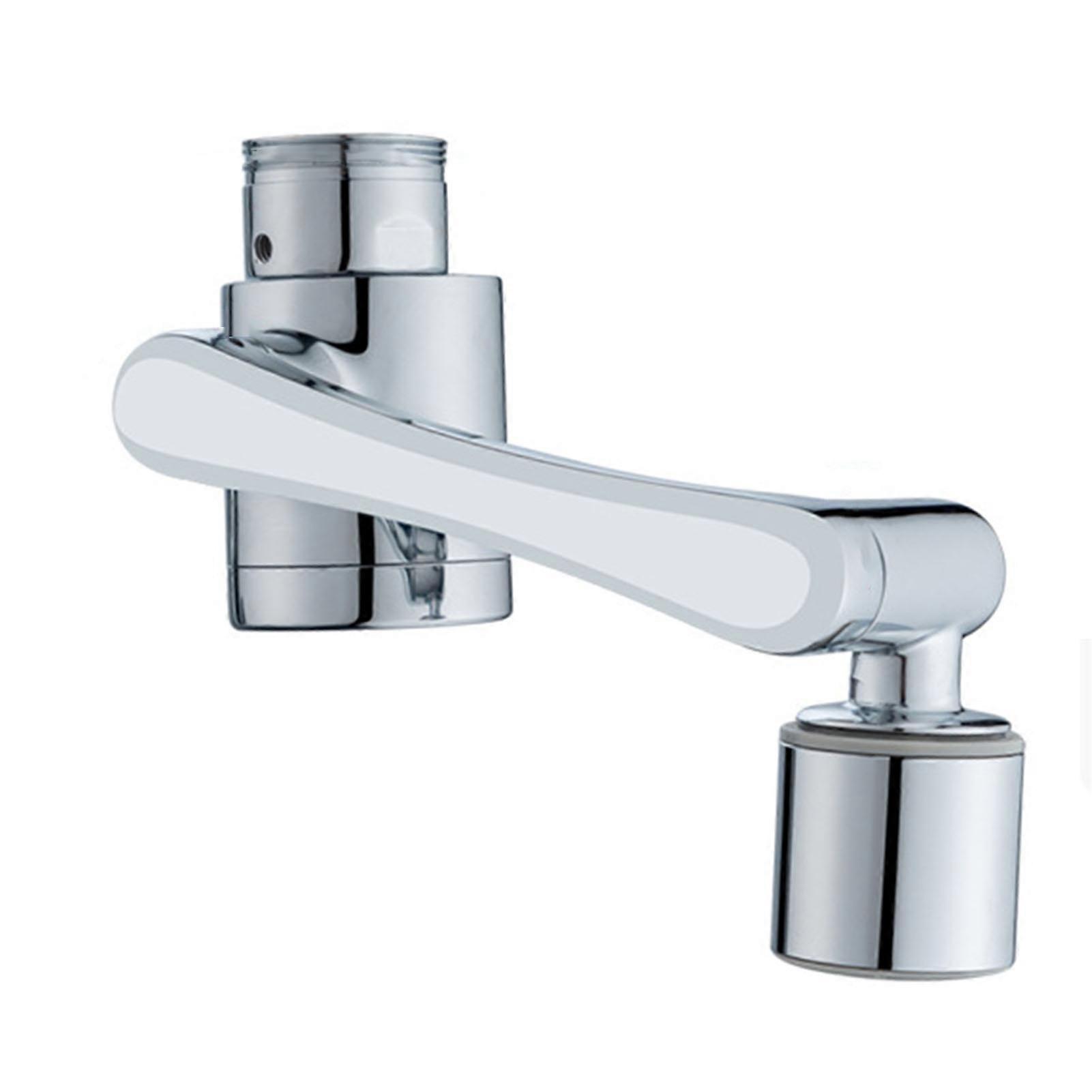 Rotatable Faucet Aerator with Transparent Filter High Pressure Kitchen Faucet Adapter for Kitchen