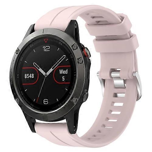 Για Garmin Fenix 5 22 χιλιοστά συμπαγές χρώμα σιλικόνης ζώνη ρολογιών