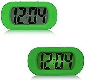 Moon mood Alarm Clock with Snooze Large LCD Display Digital Alarm Clock Battery Powered with Snooze Night Light Function for Kids Suitable for Home Of