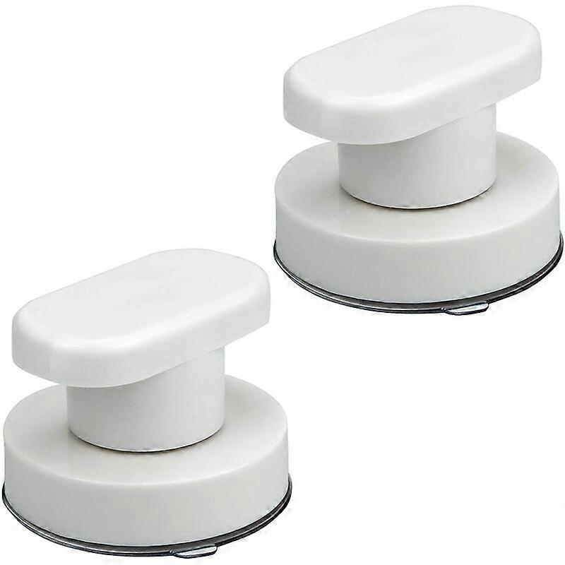 Suction Cup Door Handle, Bay Window Suction Cup Handles with Strong Suction Cup for Bathroom Drawer Cabinet Cupboard Set of 2