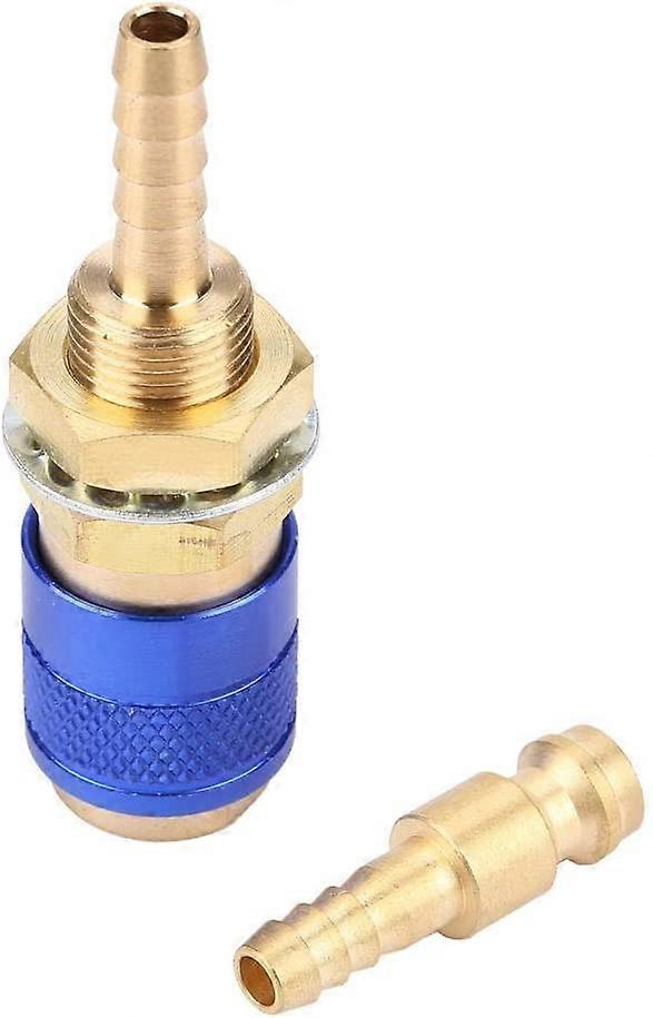 Water Cooled Adapter - M6 Gas and Water Quick Connector(Blue)