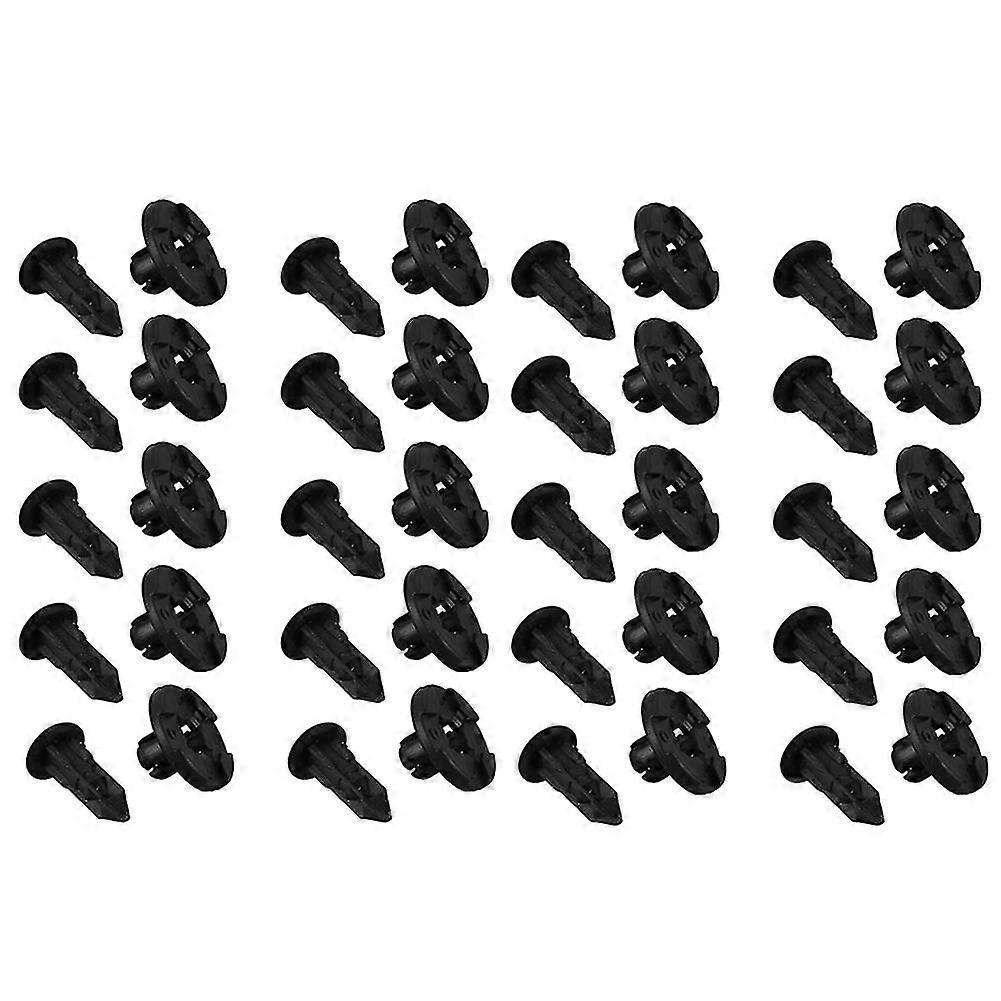 20 X Plastic Fastener Clip 8mm Compatible with