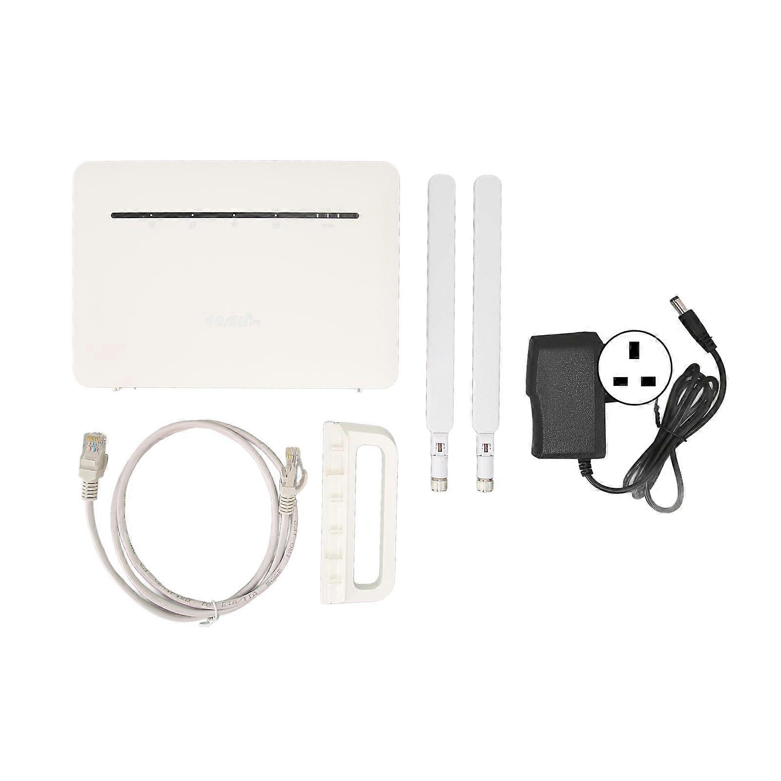 4G WiFi Router 300Mbps Unterstützt Router CPE MIFI UFI Modem Arbeitsmodi Wireless WiFi Router 100?240VUK Stecker YEMMA