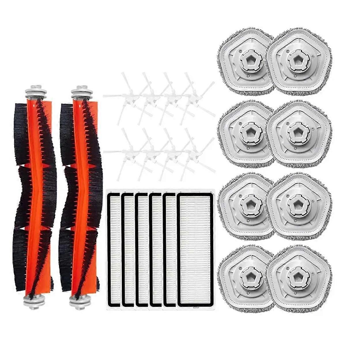 For Bot W10 W10pro Vacuum Cleaner Accessories Main Side Brush HEPA Filter Mop Cloth Rag Spare Parts