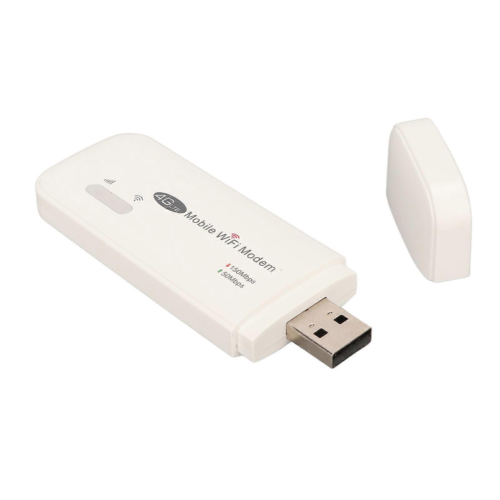 4G WiFi Modem SIM Card Slot 150Mbps Plug and Play 10 Users Supported Wireless LTE Router for Tablet Laptop Phone