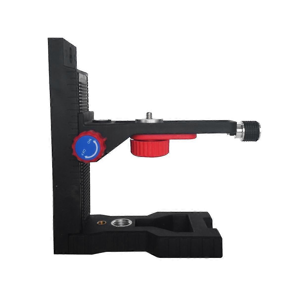Laser-level Magnetic Bracket L-shape Adjustable 5/8inch Mount Adapter Line Laser-positioning Base