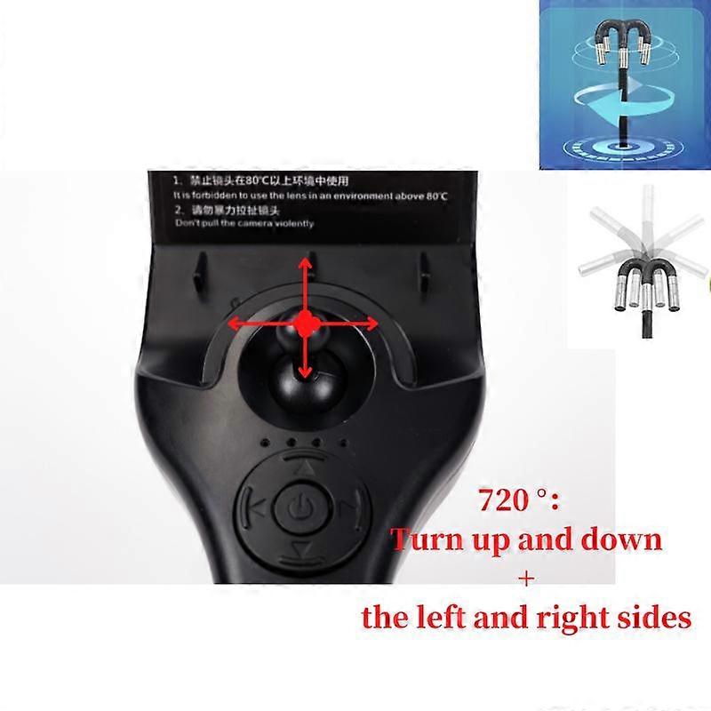Endoscope Camera Universal 4WAY 720 HD WIFI LMS CAP Articulating Industrial Tube Camera Car Check Camera for the IPhone Android