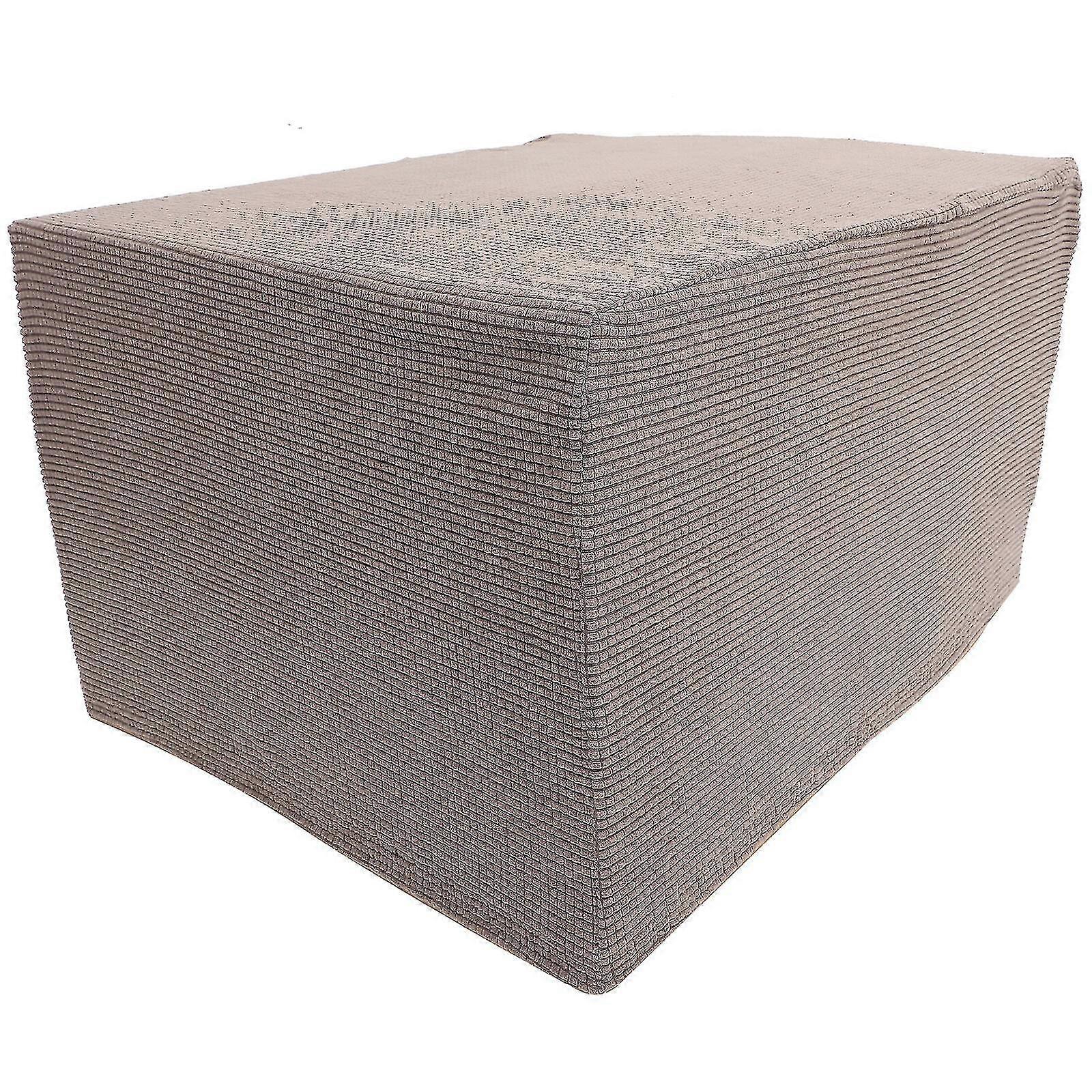 Square Stool Cover Stretch Foot Stool Cover Replacement Stool Seat Cover