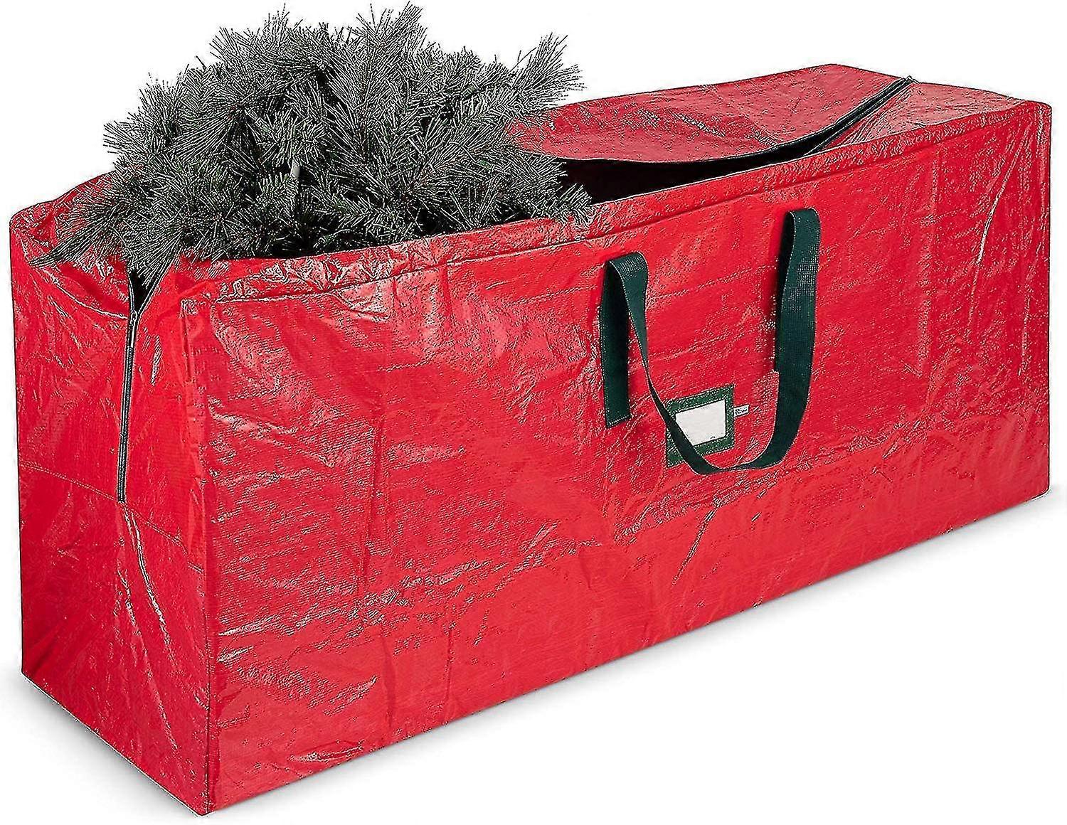 Veľká úložná taška na vianočný stromček pojme až 9 stôp vysoké sviatočné umelé rozobraté stromčeky