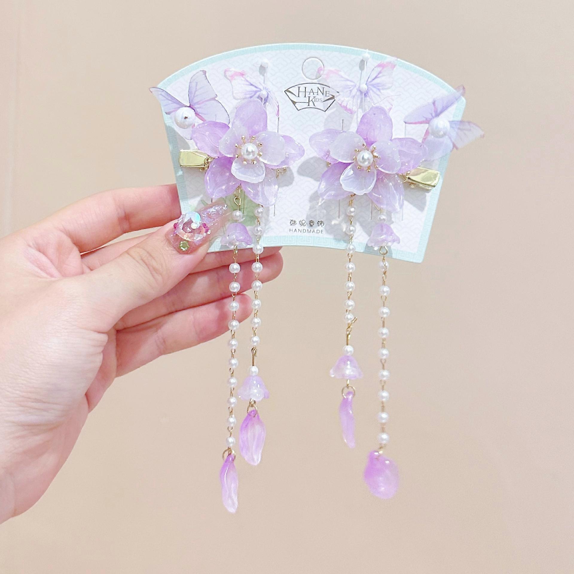 סיכת ראש עתיקה לילדים פנינת שושן העמק אביזרי ציצית תליון סופר פיה אביזרי שיער לילדים