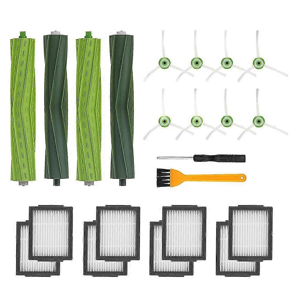 22pcs Rolling Brush Hepa Filter Side Brush For Irobot Roomba