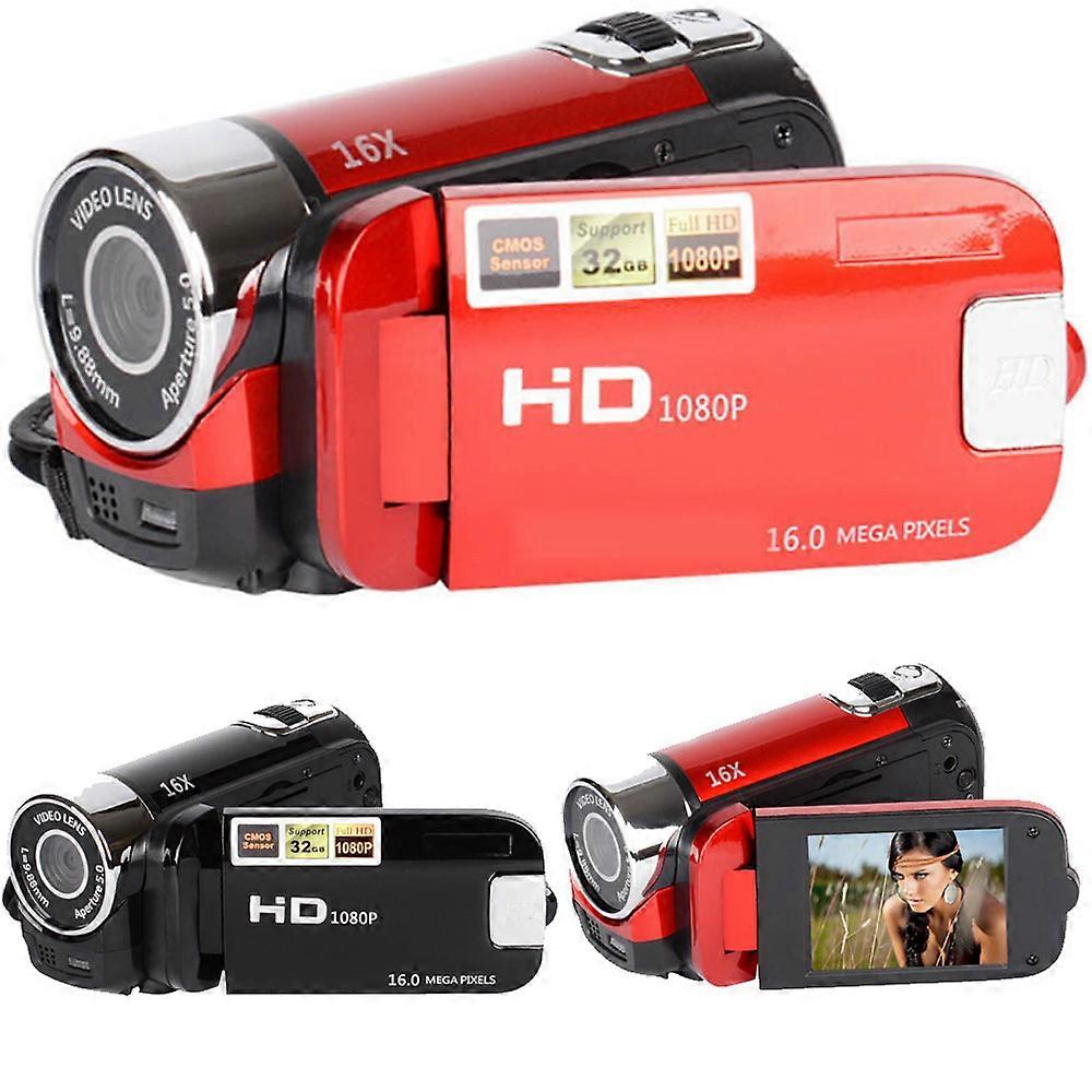 Portable Digital Camcorder Full Hd Camcorder Support 32g Card 270 Rotation Digital Camera Video Cameras