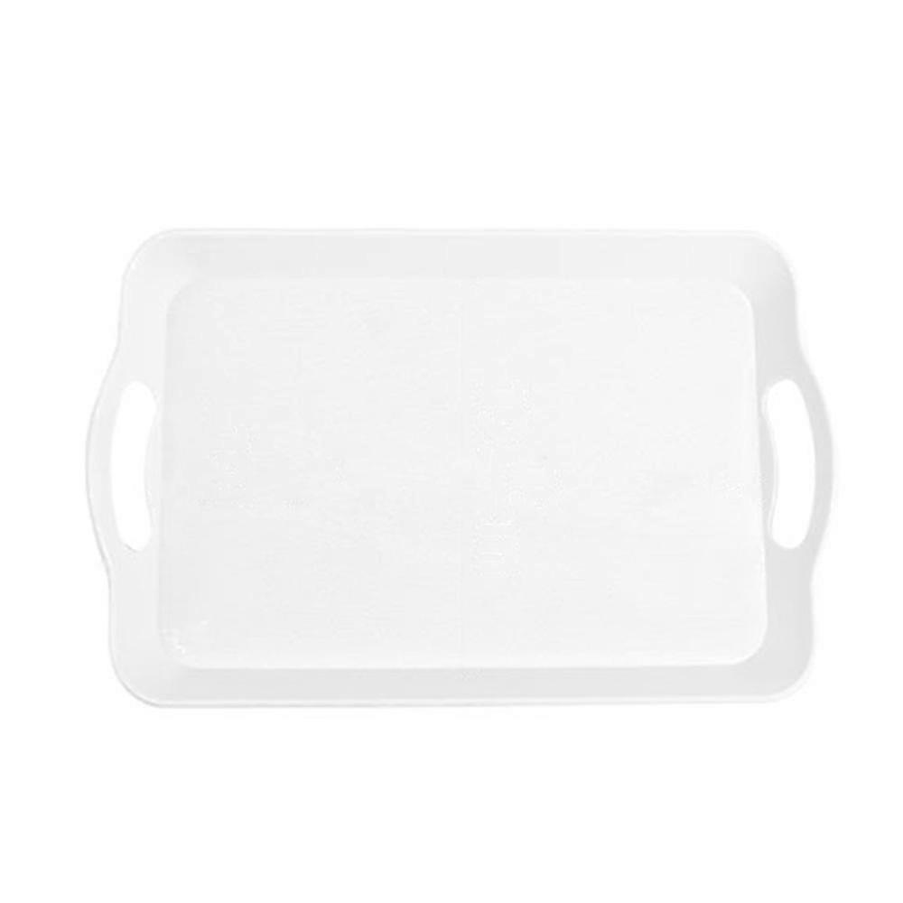 Dinner Plate Plastic Tray Rectangular Commercial Restaurant Serving Plate