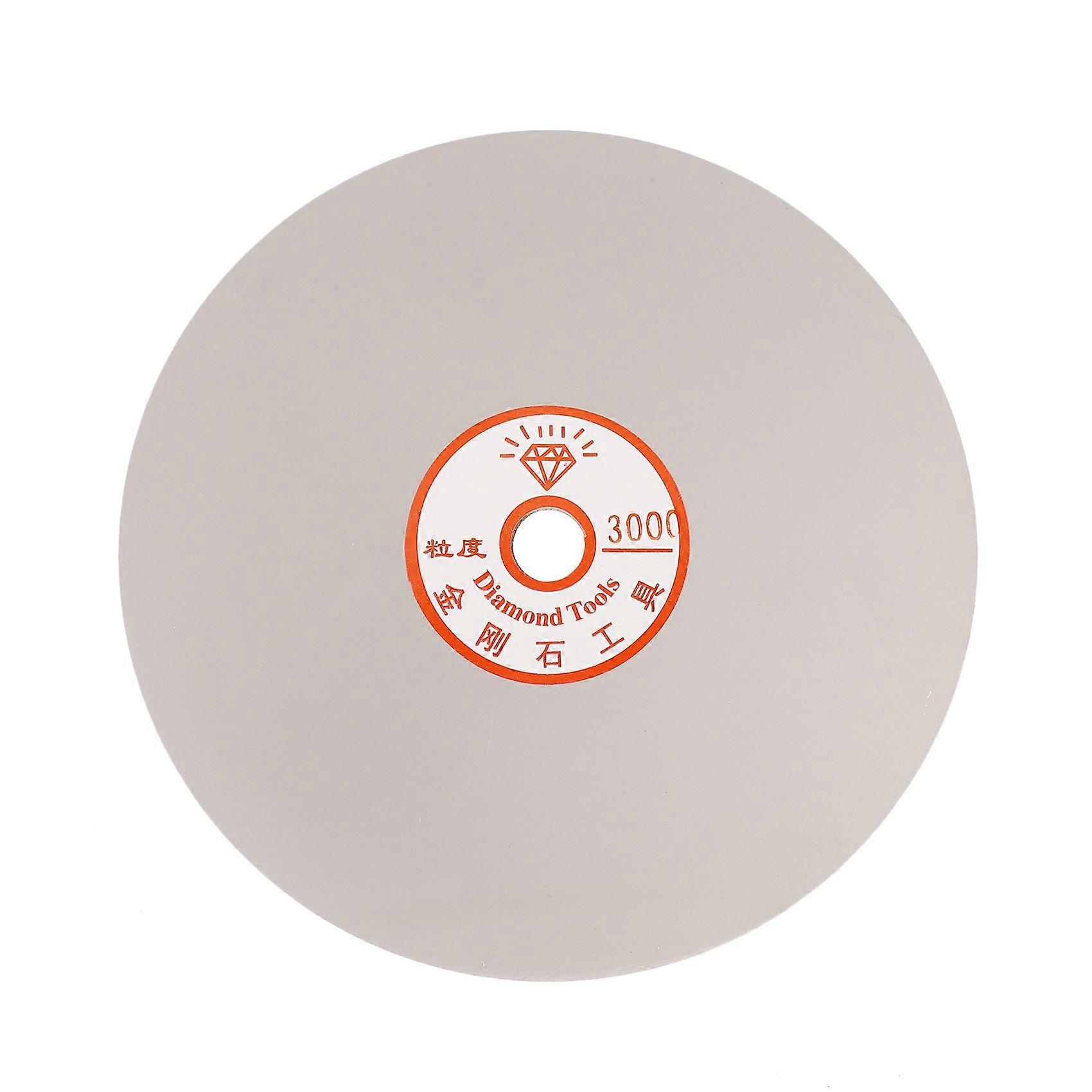 Disco de polimento de joias com revestimento de diamante de 6 polegadas e grão 3000