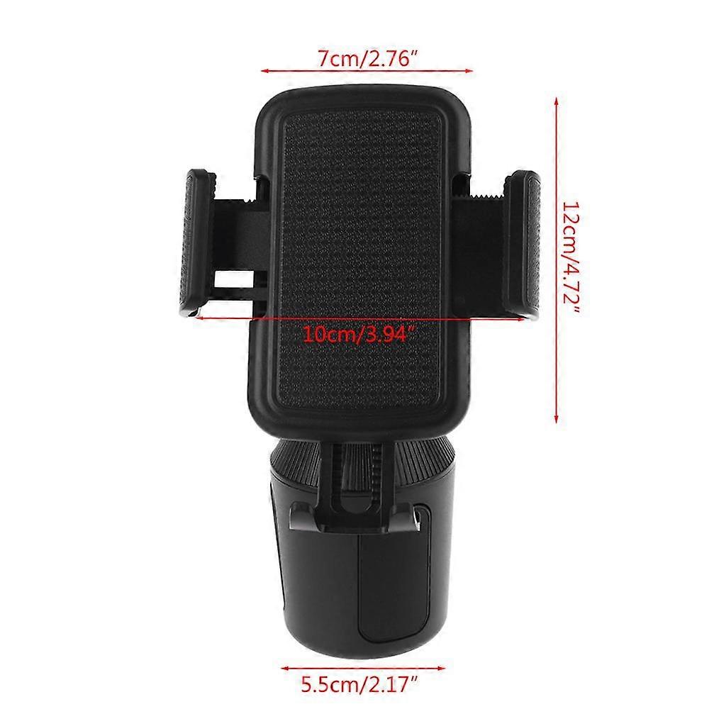 Universal Adjustable Cup Holder Car Mount Bracket Stand Cradle for Cell Mobile Phone Smartphone GPS